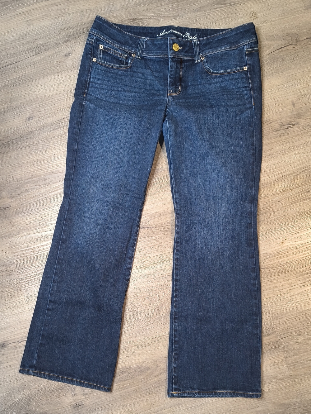 S1120 Slim Boot Stretch w/29" Inseam👖American Eagle Women's Size 12 Bootcut